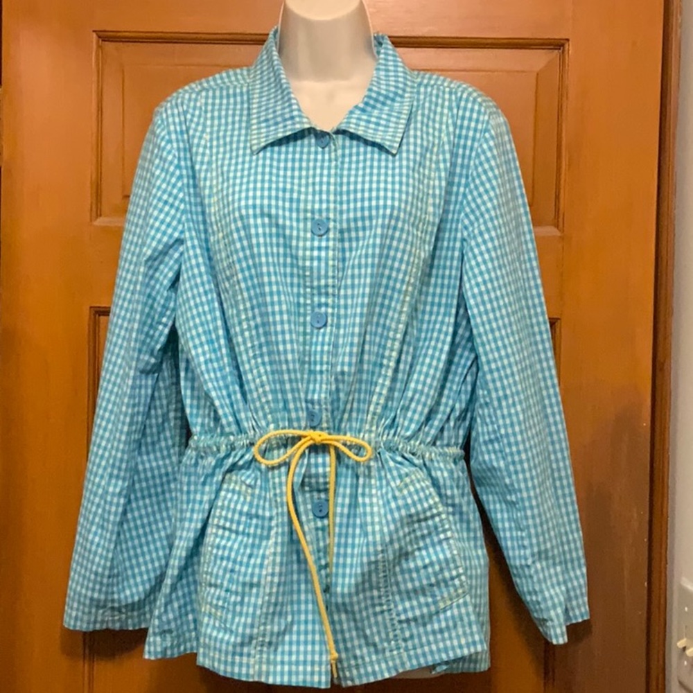 Adorable light cotton accent jacket